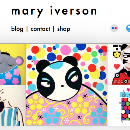 Website of Mary Iverson, iversonart.com